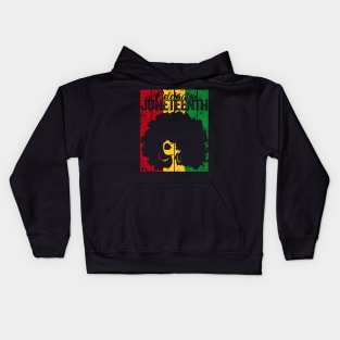 Celebrate Juneteenth Retro African Colors Womens Gift Kids Hoodie